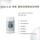 Huile de bourrache composition
