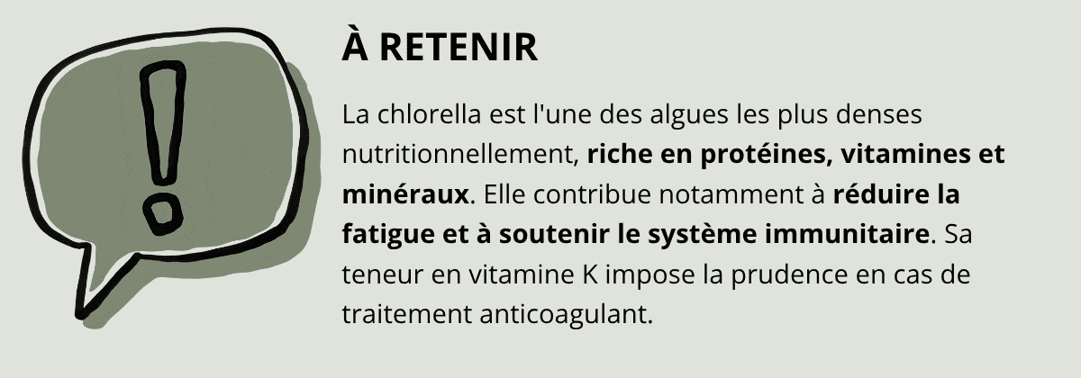Résumé pour l'algue chlorella