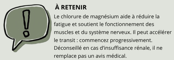 Résumé pour le chlorure de magnésium