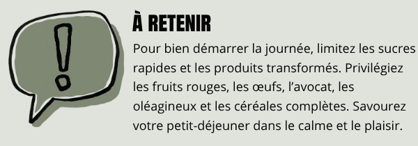 conseils pour un petit-déjeuner équilibré