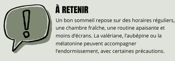 conseils pour aider à s'endormir