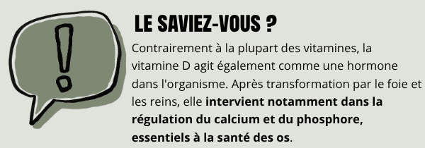 la vitamine D est aussi une hormone