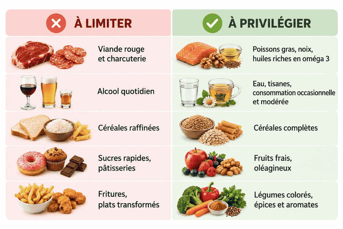 aliments arthrose