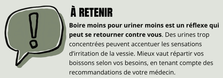 sexagénaire et inconfort urinaire